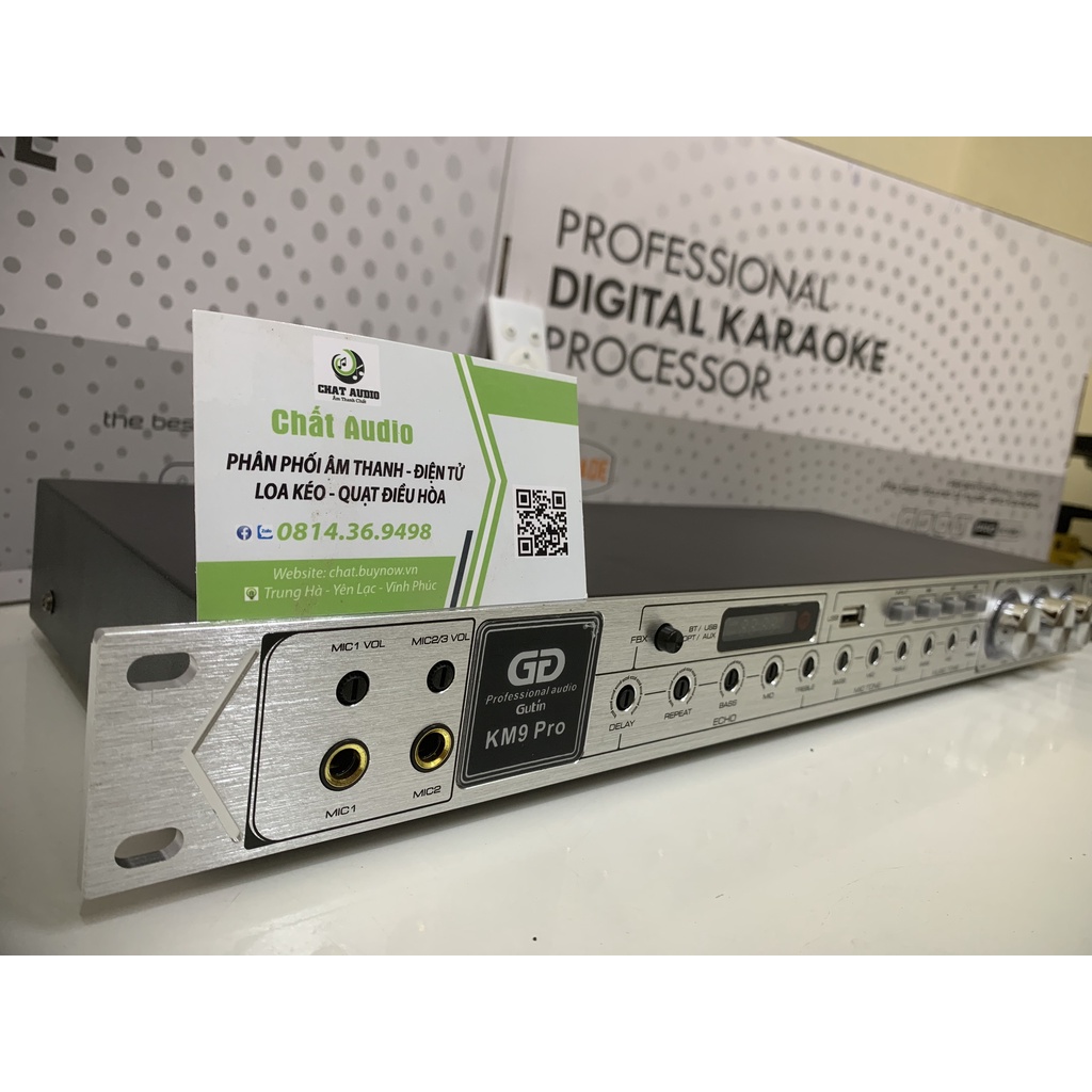 Vang cơ Gutin KM9 Pro Hàng nhập khẩu năm 2022, chống hú siêu cấp, bảo hành 12 tháng.