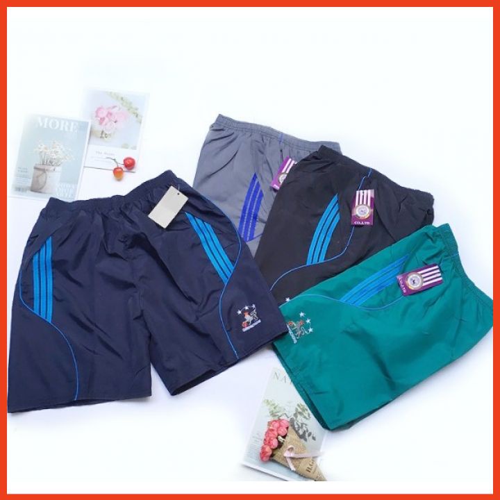 Quần Đùi Nam 🍀 FREE SHIP 🍀Quần short Thể Thao nam VẢI DÙ ( SƯ TỬ )có túi dây kéo từ 45- 65kg