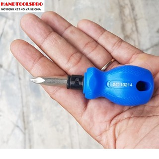 Tua vít lùn 2 đầu dẹp và bake cao cấp ph2x38mm kingtony 24110214