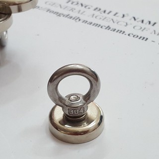 Nam châm móc treo tròn D25mm- nam châm cứu hộ