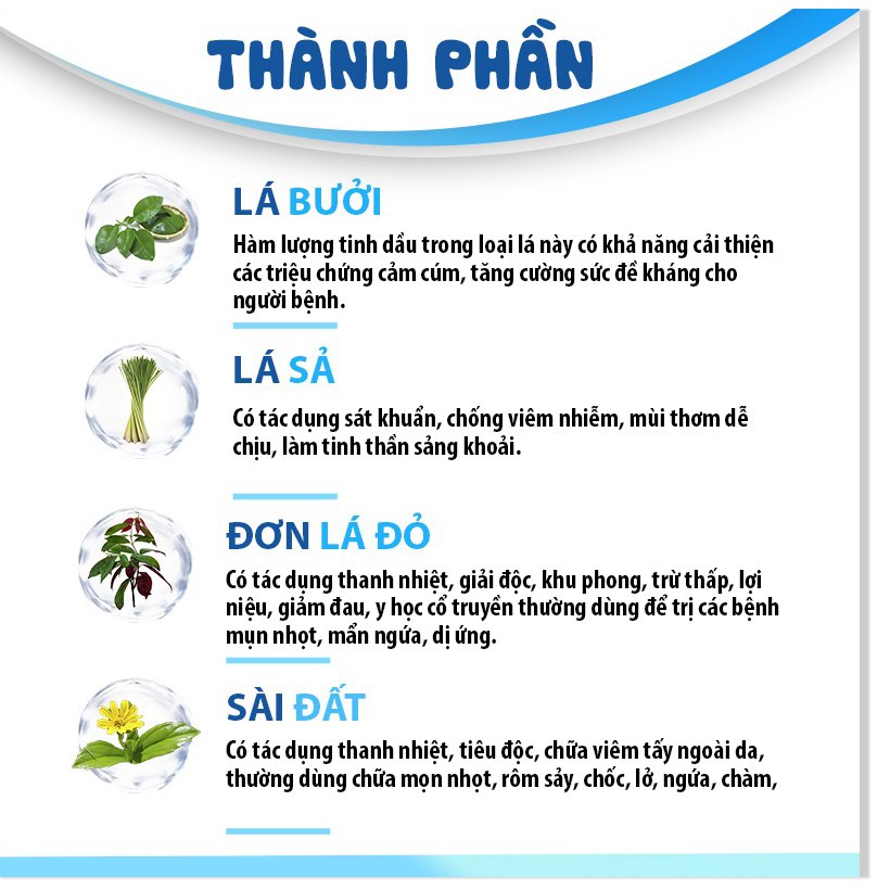 Nước tắm thảo dược trẻ em Rosabela - Ngăn ngừa rôm sảy, mẫn ngứa, hăm tả