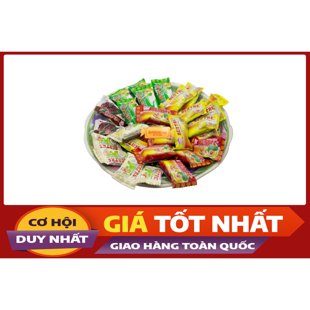 100G KẸO DỪA THẬP CẨM BẾN TRE ĐẶC BIỆT