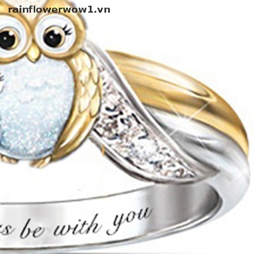 Nhẫn Khắc Chữ &quot;I Will Always Be With You&quot; Dành Cho Mẹ Và Bé