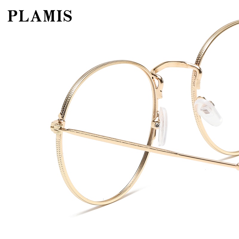 Mắt kính PLAMIS chống bức xạ bằng kim loại chống ánh sáng xanh thời trang dành cho nam và nữ