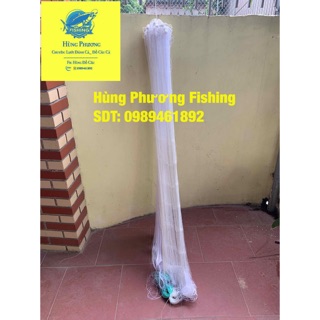 Lưới đánh cá sợi dù thái lan cao 1m6 dài 90m lưới 6cm