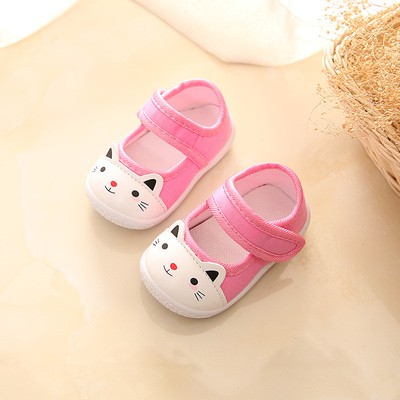 Giày hài trẻ em thời trang dễ thương hình gấu, mèo