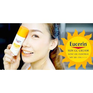 Kem chống nắng kết hợp trang điểm_EUCERIN SUN ACE-TINTED CC CREAM SPF50+_FAIR