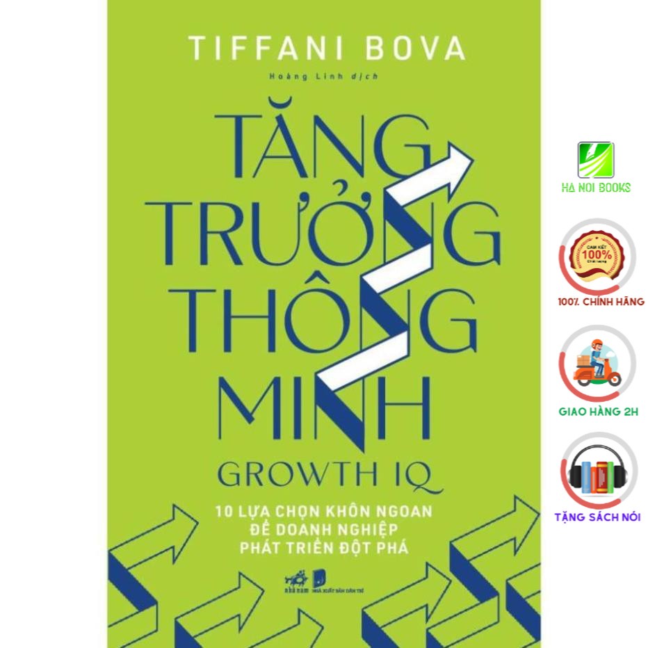 Sách - Tăng trưởng thông minh - Growth IQ [Nhã Nam]