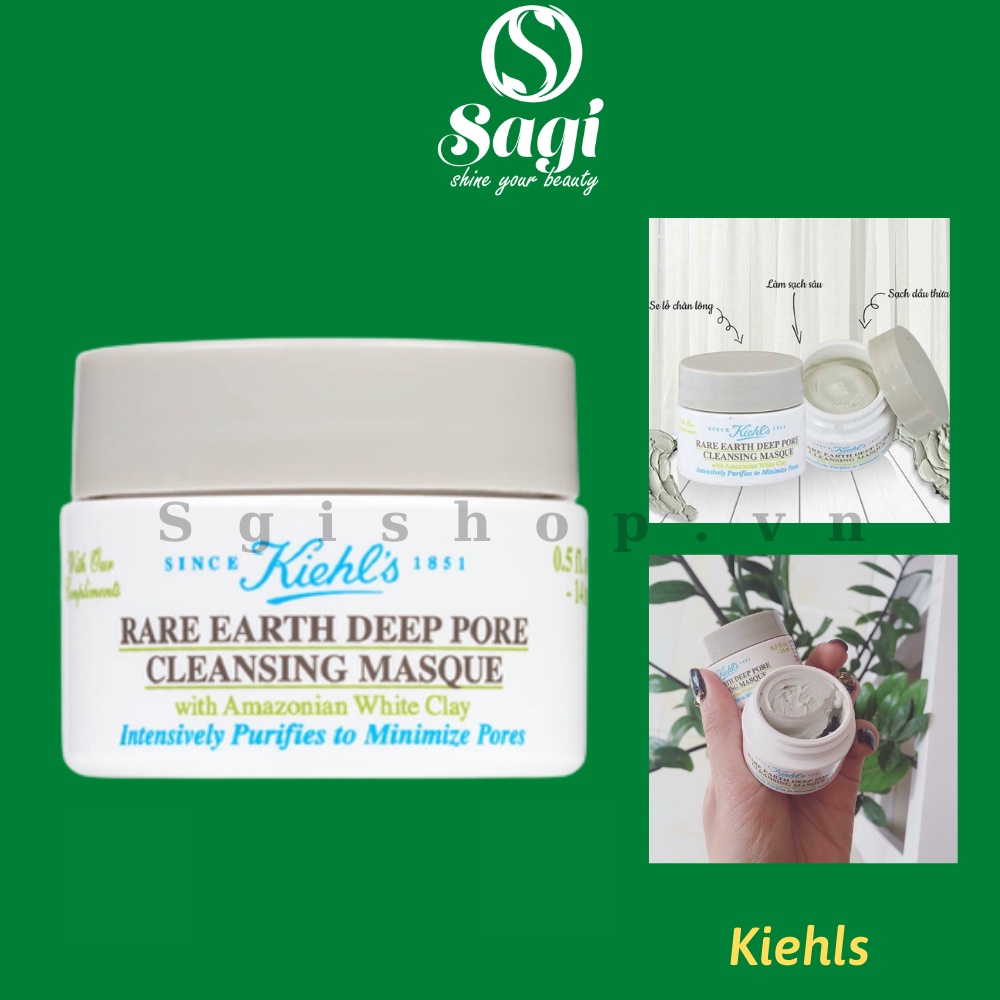 Mặt Nạ Kiehls Rare Earth Deep Pore Cleansing Masque