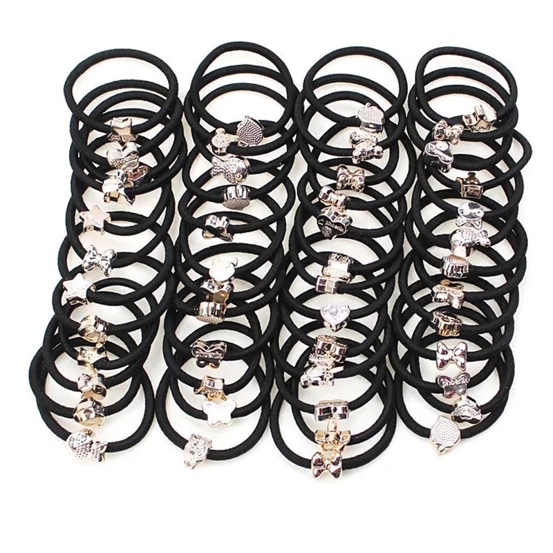 Dây buộc tóc co giãn tốt thiết kế đơn giản phong cách Hàn Quốc tiện lợi