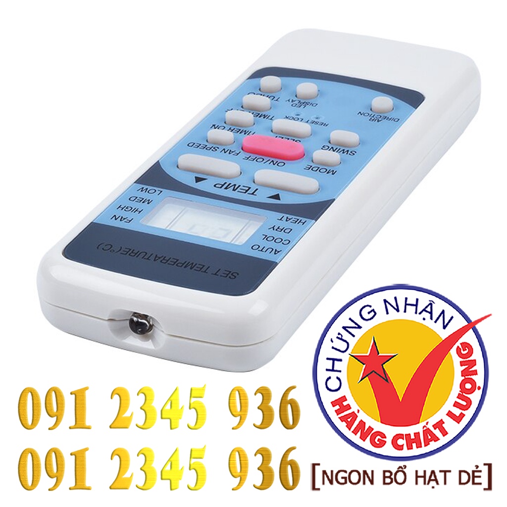 Remote Điều khiển cho Điều hòa Máy lạnh TOSHIBA &quot;HÀNG ĐẸP''. (Mẫu số 5)