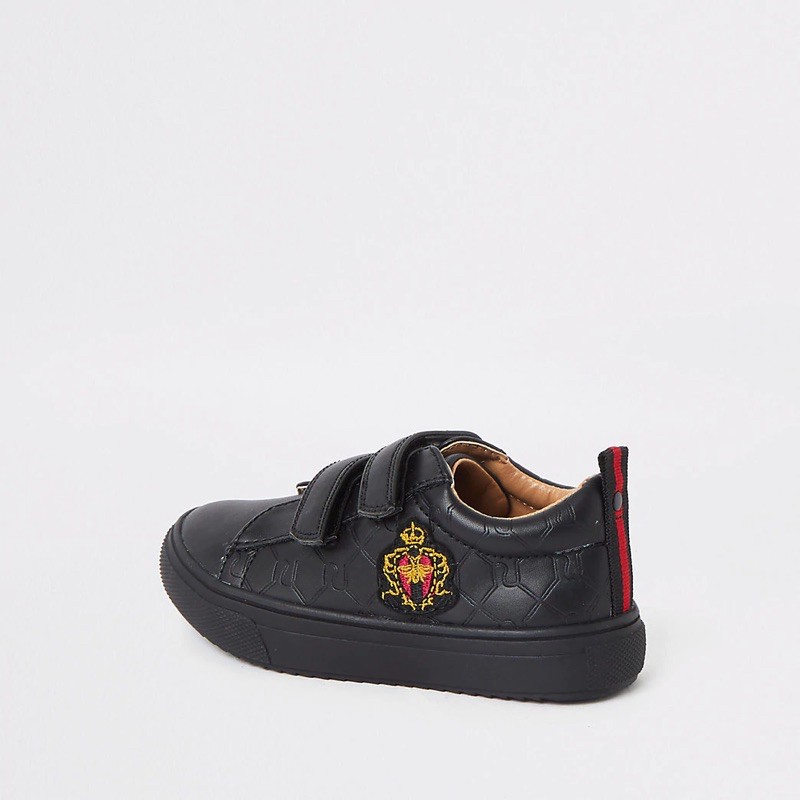 Giày đen siêu xinh bé trai săn sale Ri Uk sz 19 bé xíu