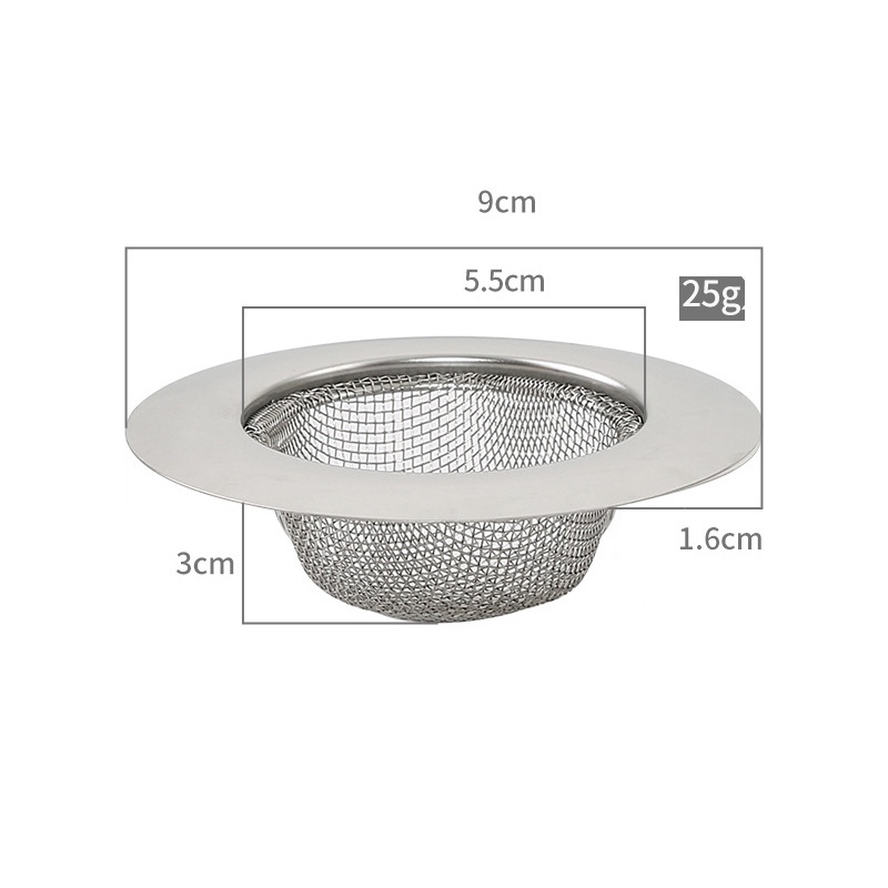 Lưới lọc rác nhà tắm đời mới thoát nước nhanh bằng inox 304 không gỉ