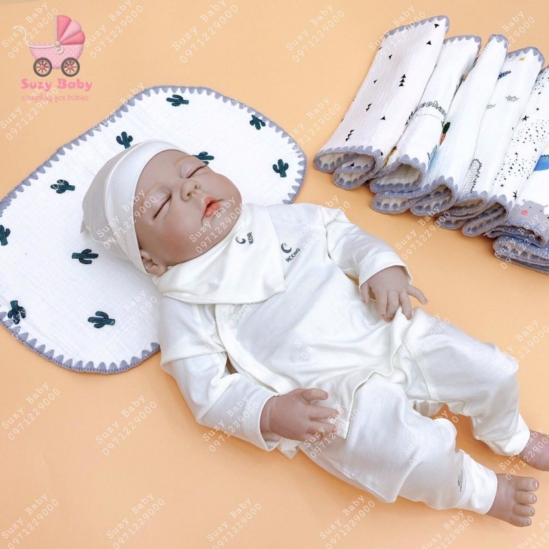 Combo 10 gối xô cho bé, gối sơ sinh
