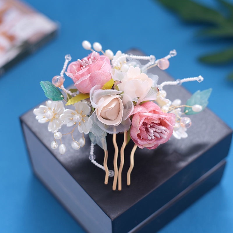 Set trâm hoa cài tóc cổ trang
