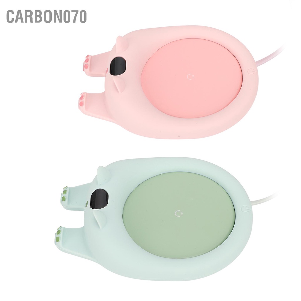 Carbon070 Máy hâm nóng tách cà phê thông minh 55 độ C Nhiệt không đổi Tấm làm ấm cốc cho bàn việc tại nhà 220V