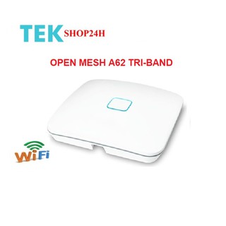 Thiết bị phát Wifi, Bộ phát Wifi công suất cao Open Mesh A62 Tri-Band Chuẩn AC Wave 2 ( 2GBPS ) Ko Box_BH 3 tháng