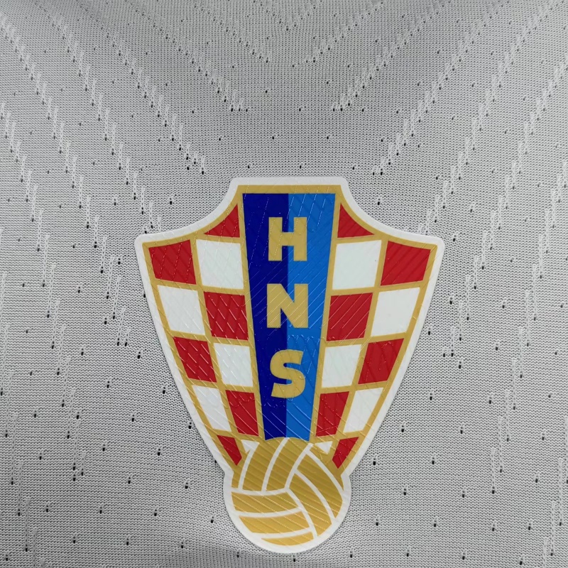 Áo Thun Đá Banh Tay Ngắn Croatia Size S-XXL 2022