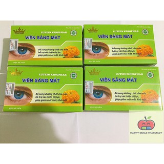 VIÊN SÁNG MẮT LUTEIN KINGPHAR – bổ sung dưỡng chất, cải thiện thị lực, giảm khô mắt, mỏi mắt