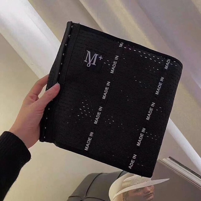 Đai nịt bụng giảm mỡ sau sinh Latex m+ định hình siết eo mặc trong váy chống cuộn tạo Sline b50