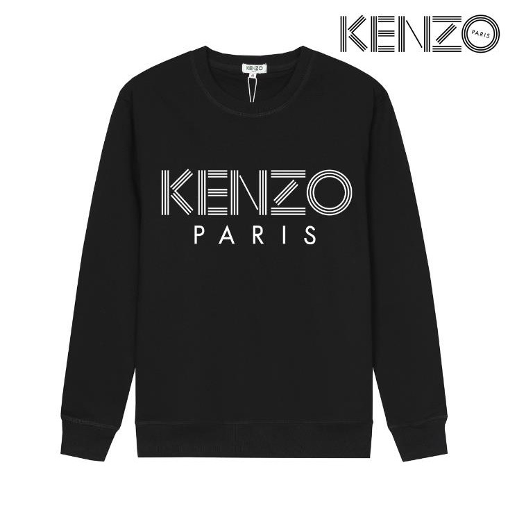 Áo sweater KENZO tay dài cổ tròn in chữ chất lượng cao thời trang 01