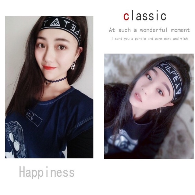 Headband nam nữ.