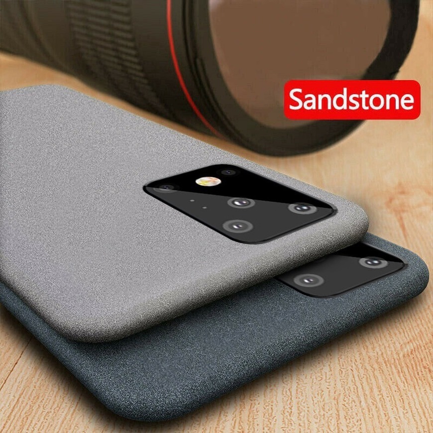 Ốp Lưng Samsung Galaxy S20 Plus Ultra S10 S9 S8 Plus S7 Edge Phone Case Anti Fingerprint Soft TPU Back Cover