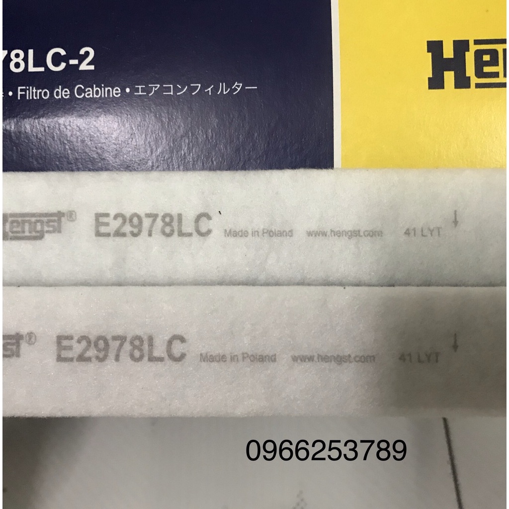 -  Lọc gió điều hòa  cacbon xe  Vinfast Lux A, BMW 520 F10. Mã hàng E2978LC