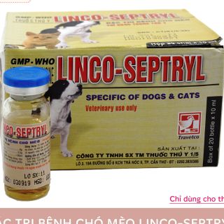 Đặc trị bệnh chó mèo Linco Septryl