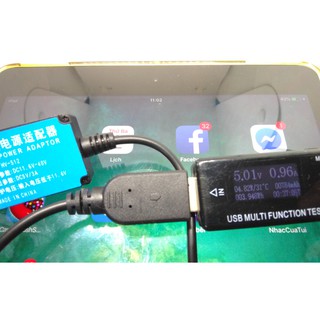 Module hạ áp 11-40V sang 5V (đầu ra 2 cổng USB có công tắc, 3A MAX)(Car power adaptor)