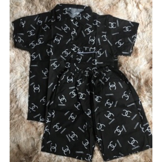 [XẢ HÀNG] Bộ ngủ lụa pizama đùi nam nữ | BigBuy360 - bigbuy360.vn