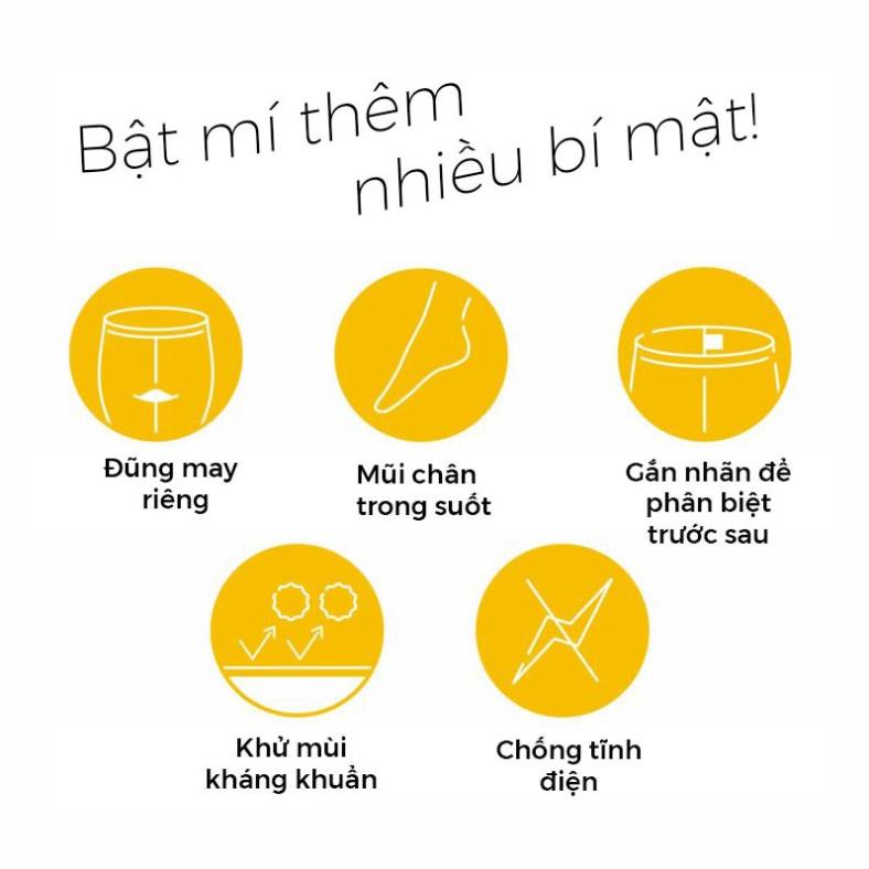 Quần tất nữ Nhật Bản Fukuske Thoải mái bất ngờ khi mặc - Mềm mịn thật màu da chân SHOP
