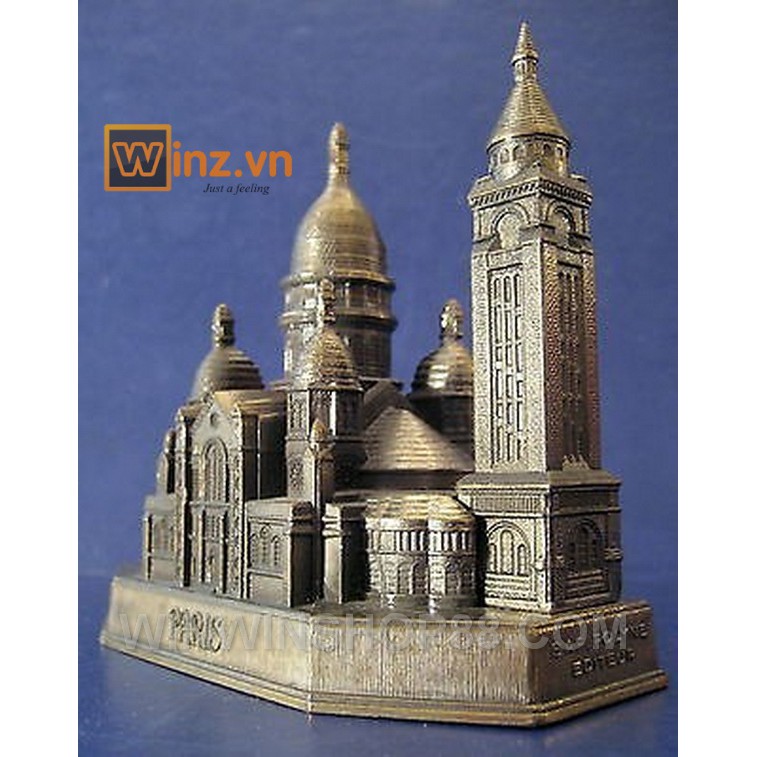 🕍Mô hình vương cung thánh đường Sacre-Coeur (vàng rêu) 🕍- Winz.vn