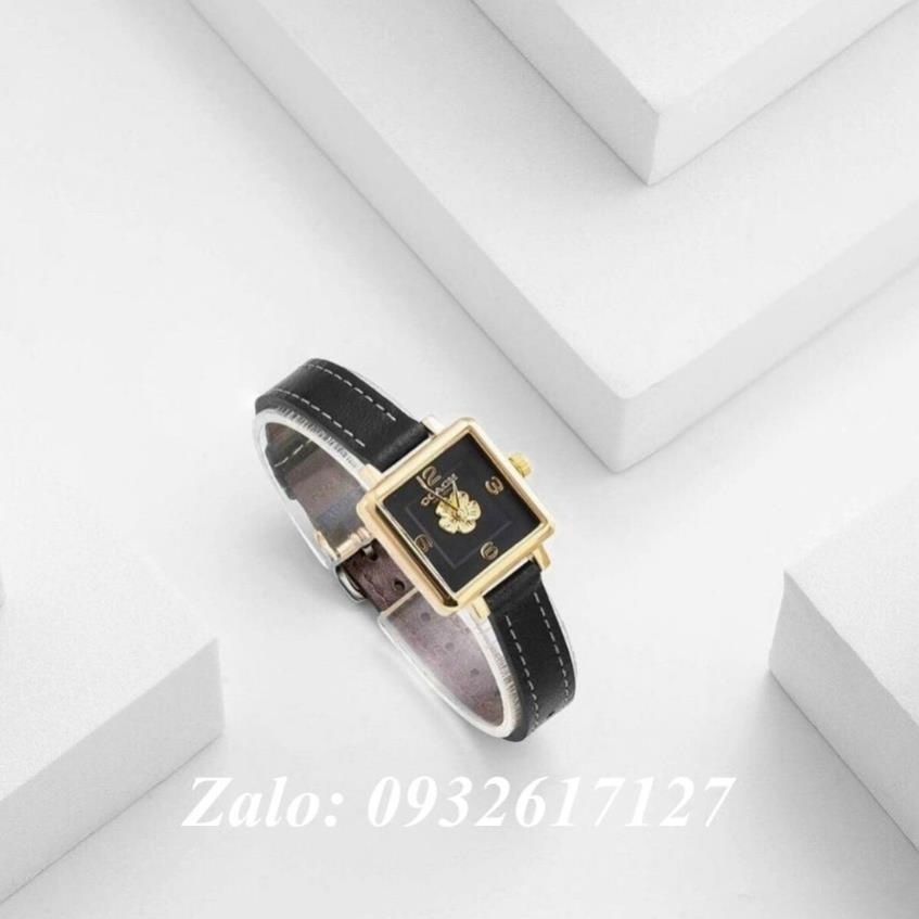 Đồng Hồ Nữ Coach 14503695  22 x 22mm Dây Da Đen