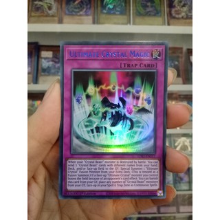 Thẻ Bài Lẻ YugiOh! Mã LDS1-EN117 - Ultimate Crystal Magic - Ultra Rare (Blue) - 1st edition