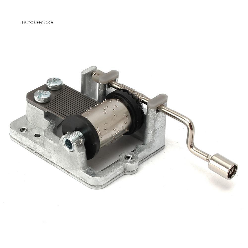 Hộp nhạc cơ khí ném bằng tay kiểu dáng cổ điển