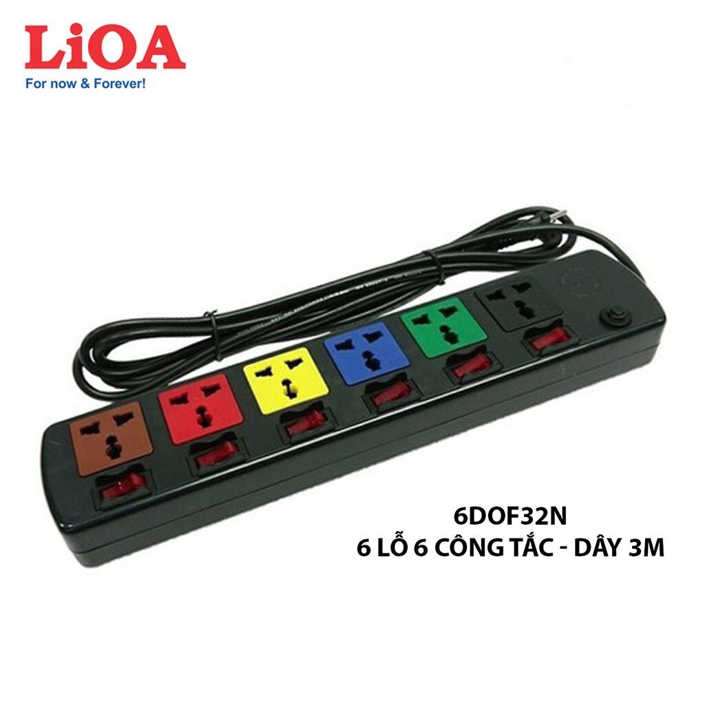 Ổ cắm điện Lioa,Ổ cắm điện Lioa công tắc Công suất 1000W-3300WFREESHIP