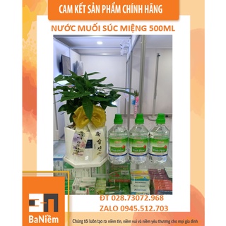 Nước muối súc miệng Vĩnh Phúc