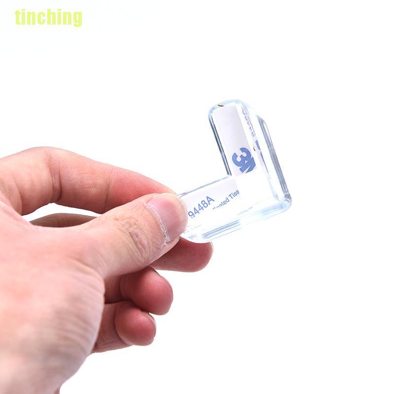 Bộ 4 Miếng Bọc Bàn Bằng Cao Su Trong Suốt Bảo Vệ An Toàn Cho Bé