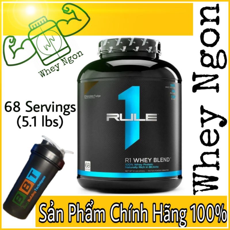 RULE1 PROTEIN BLEND - SỮA TĂNG CƠ WHEY PROTEIN GIÁ RẺ (5 LBS)