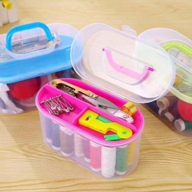 Bộ Kim Chỉ May Vá Đa Năng Kèm Hộp Đựng Gồm Nhiều Món