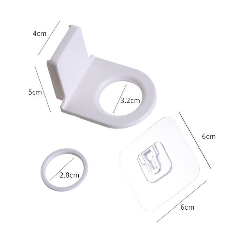 Móc Dán Tường Treo Chai Dầu Gội, Sữa Tắm, Xà Phòng, Nước Rửa Tay / Giá Gắn Tường Nhà Tắm, Bồn Rửa