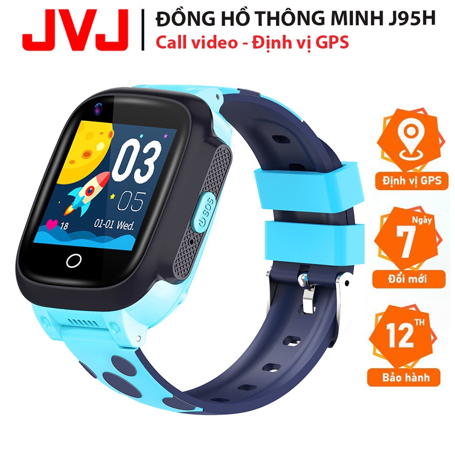 Đồng hồ định vị thông minh J95H JVJ 2022 Cho Trẻ Em, Định Vị GPS+Wifi