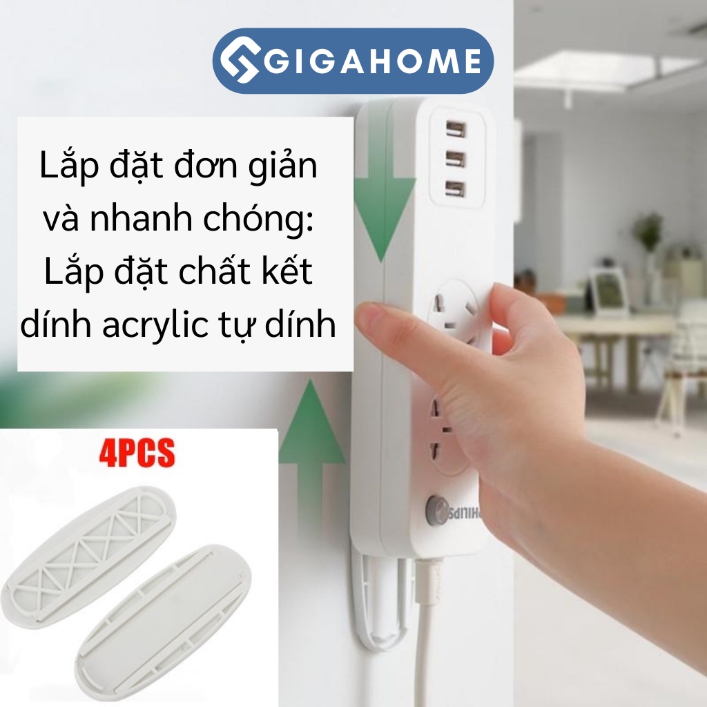 Giá Đỡ Ổ Cắm Điện Đa Năng GIGAHOME Giữ Các Thiết Bị Điện Tử 9686