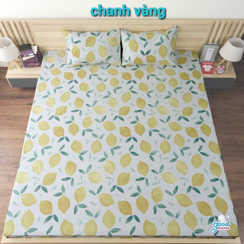 Ga chống thấm goodmama cao cấp 4 mùa 100% cotton (ko vỏ gối) | BigBuy360 - bigbuy360.vn