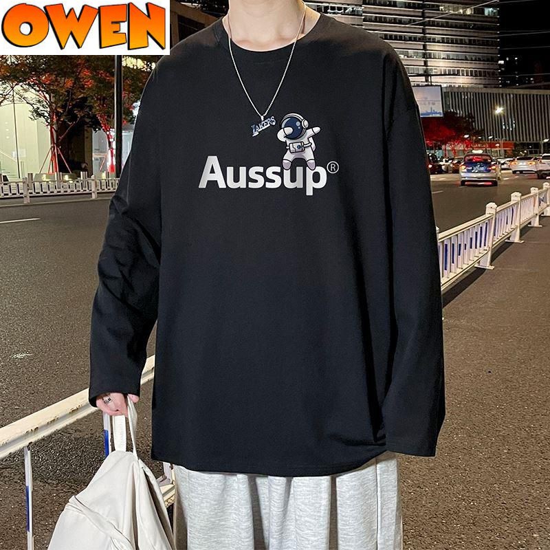 【Owen.Style】Áo Thun Nam Dài Tay Giữ Nhiệt Thu Đông Phông Trơn Nam Form Rộng Sweater Uzzang Hàn Quốc | BigBuy360 - bigbuy360.vn