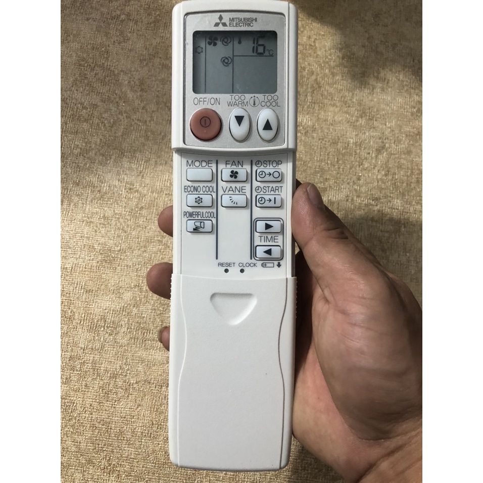 Remote Điều khiển từ xa điều hòa Mitsubishi 1&2 chiều Inverter dùng cho các dòng MSY- MSZ- MS-Hàng mới 100% Tặng kèm Pin