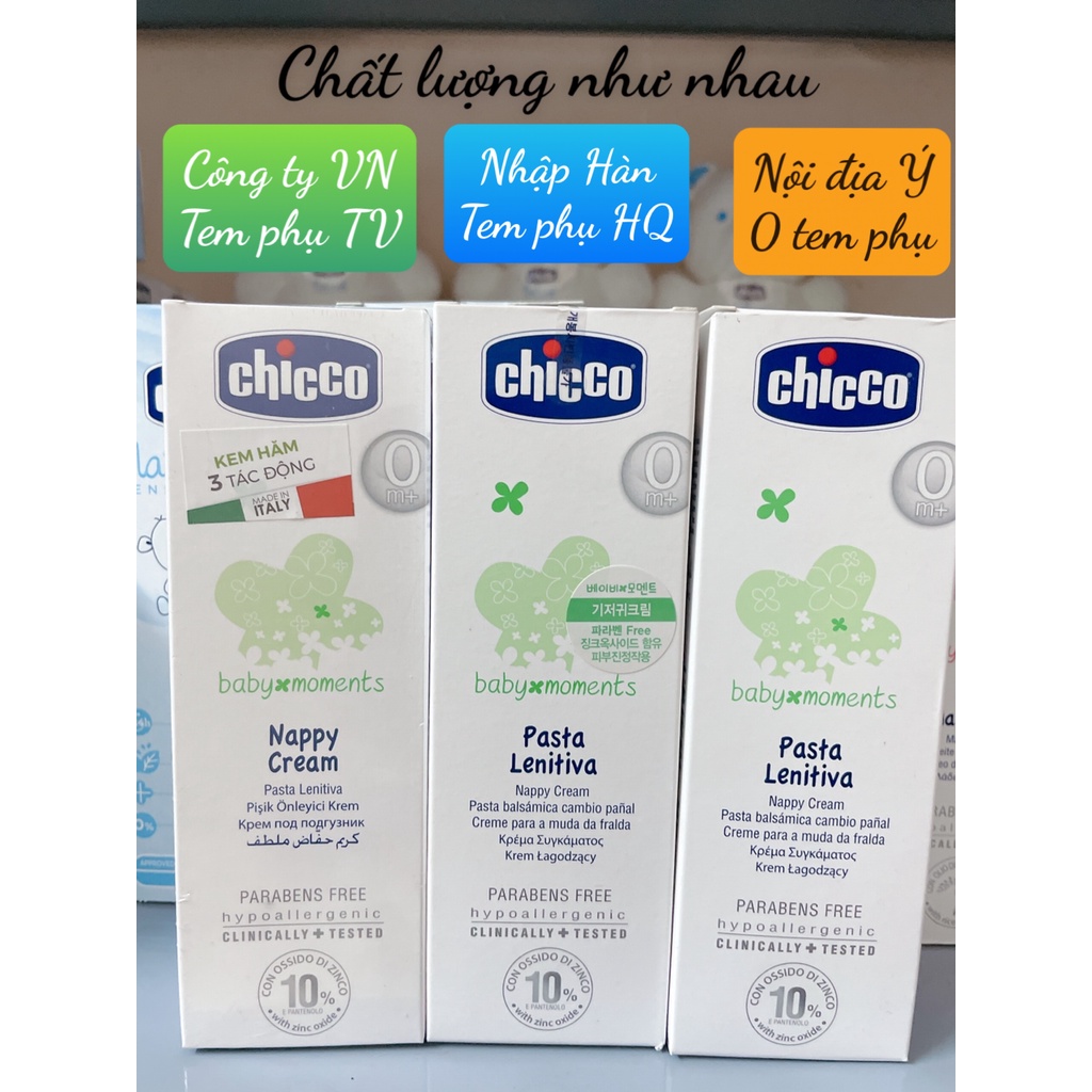 [DATE2024] Kem hăm Chicco 3 tác động 100ml cho bé 0m+ (CHECK DATE XEM HÌNH CUỐI)