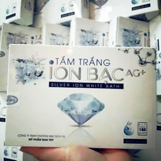 Tắm trắng ion bạc ag+