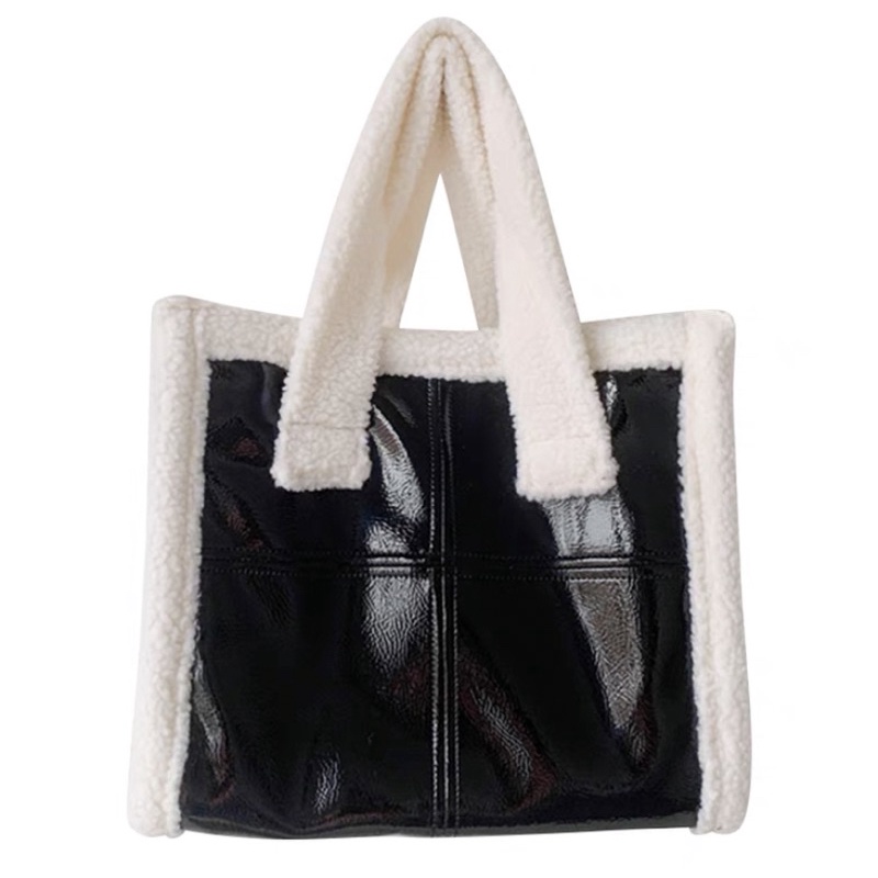 Túi Tote Nữ Mùa Hè Quai Vải Xù Form Rộng